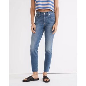 Madewell Jeans NWOT Midrise Perfect Vintage 32 Straight Mom nh566